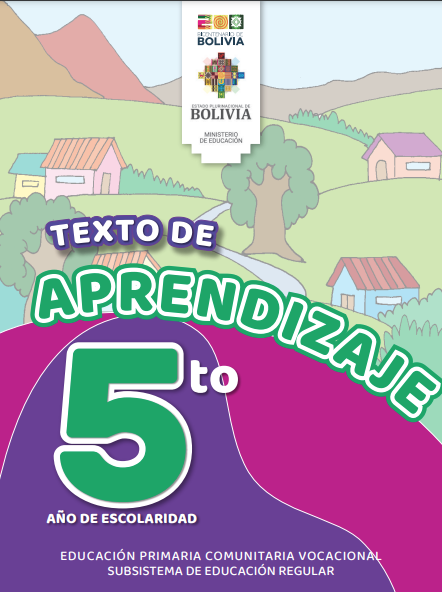 Texto de Aprendizaje para 5to Año de Escolaridad