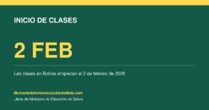 ¿Cuándo empiezan las clases en Bolivia 2026?