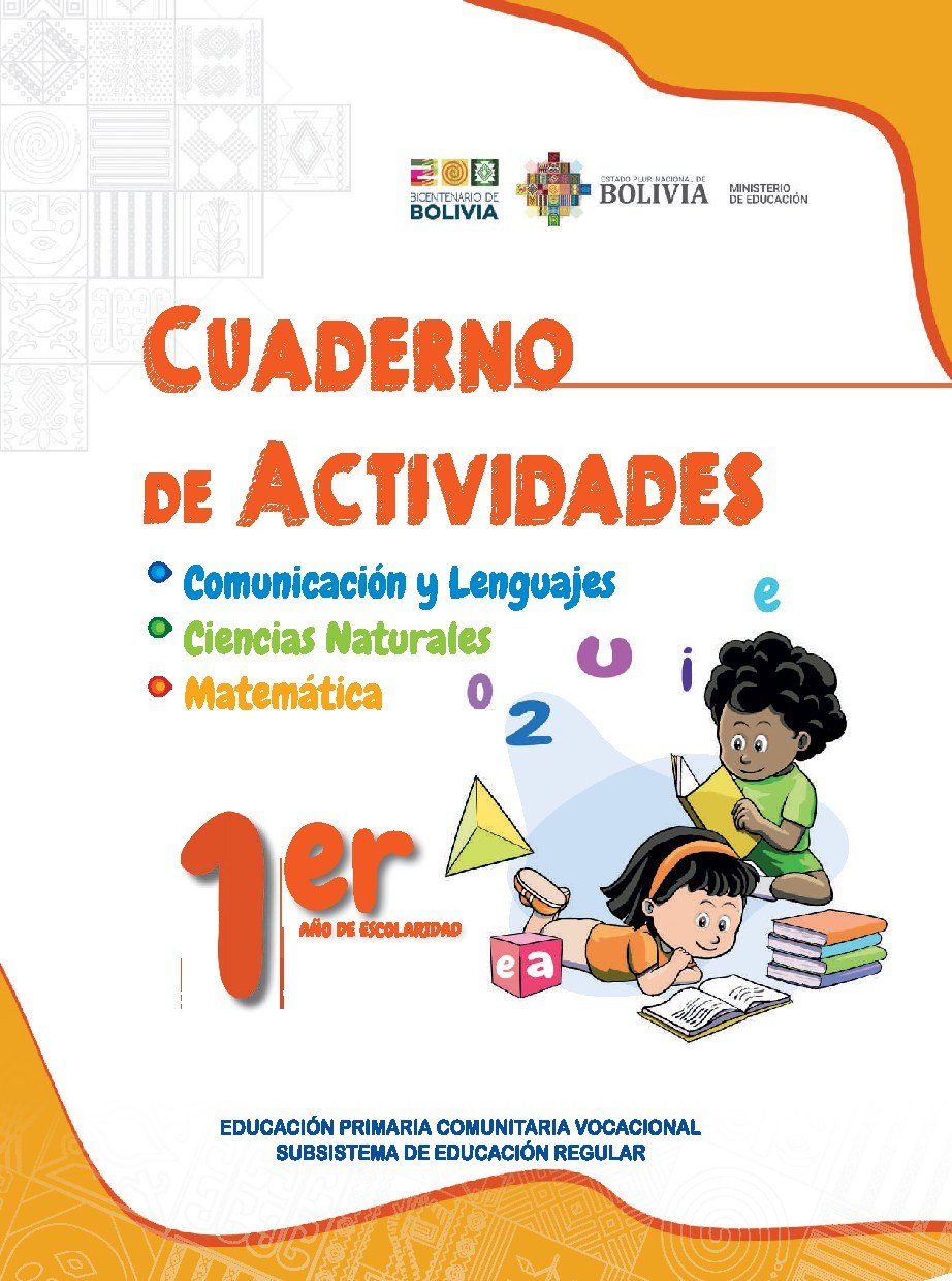 Cuaderno de Actividades de 1ro de Primaria