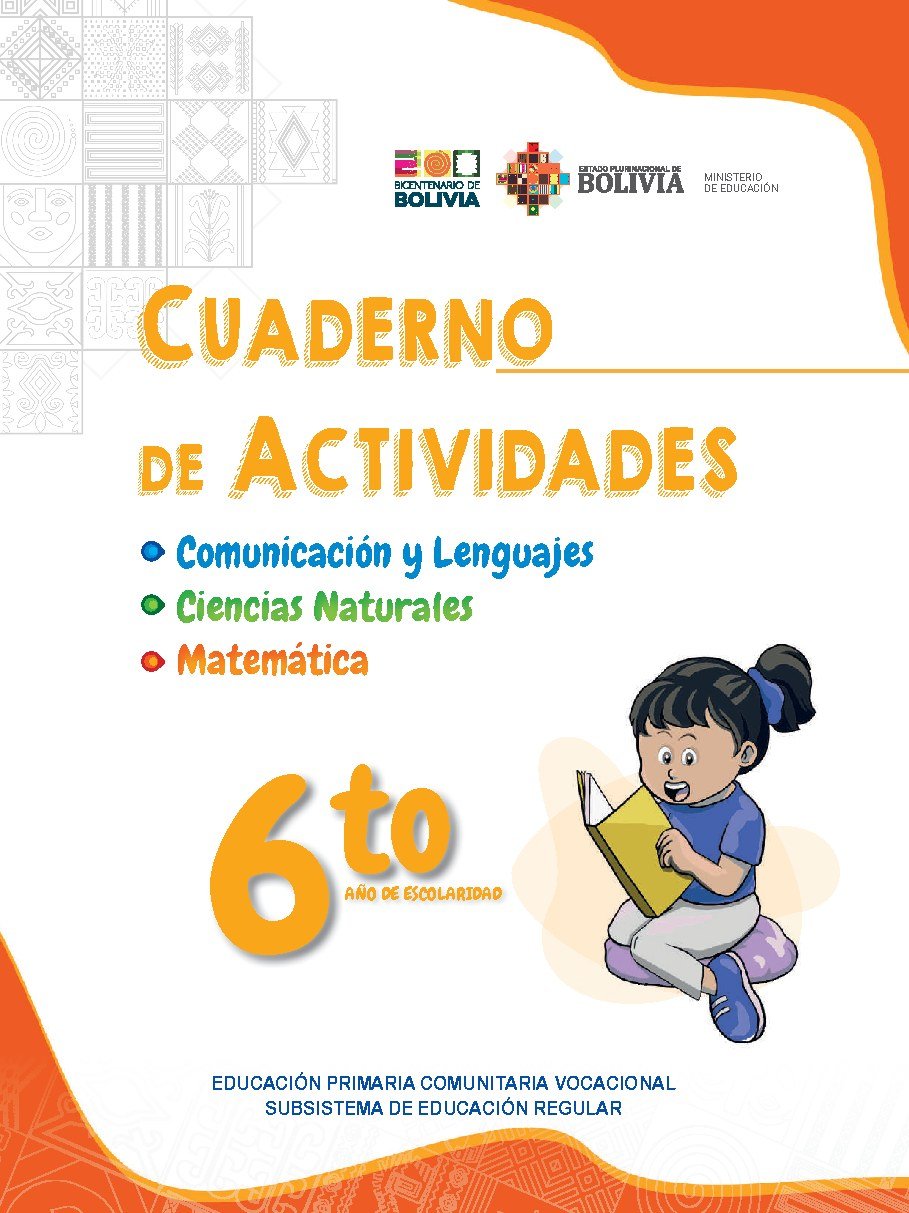 Cuaderno de Actividades de 6to de Primaria