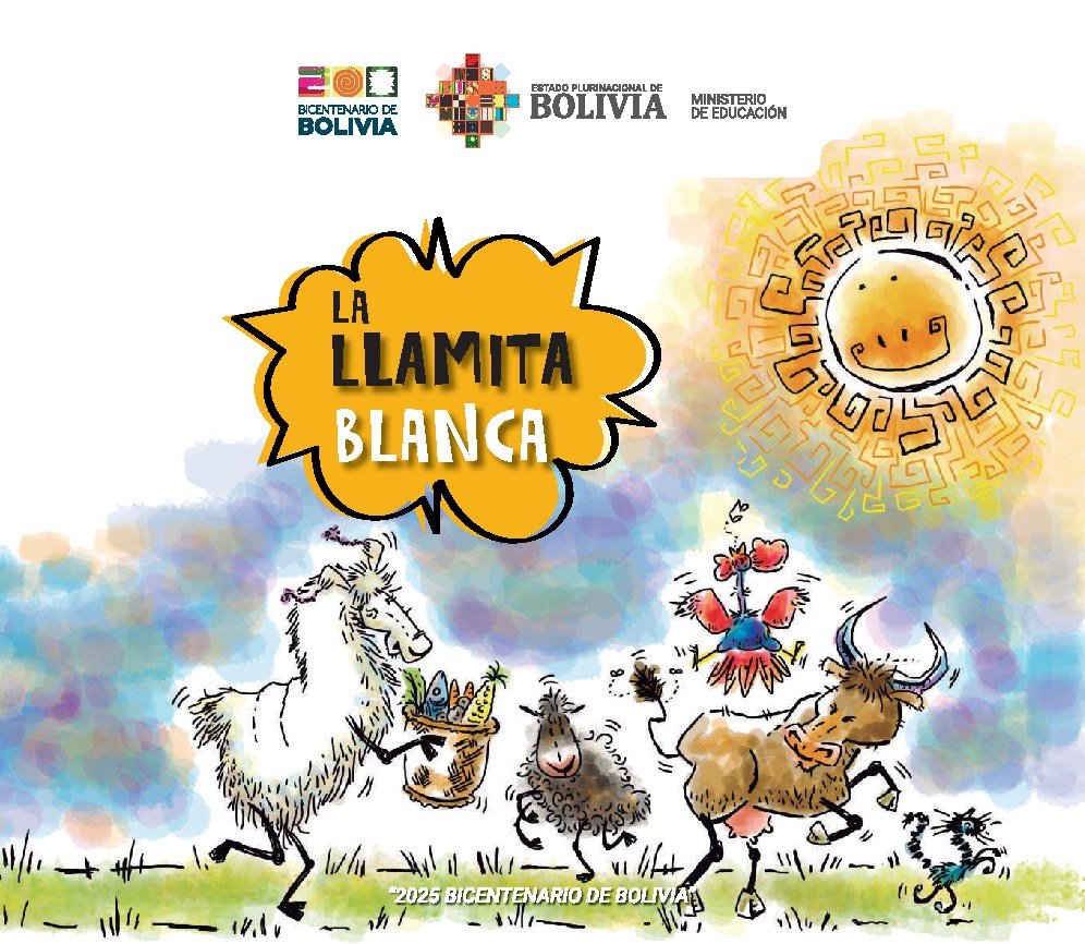 la llamita blanca cuento