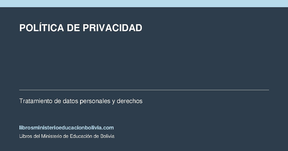 Política de Privacidad