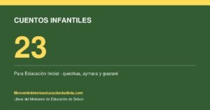 cuentos infantiles educacion inicial bolivia